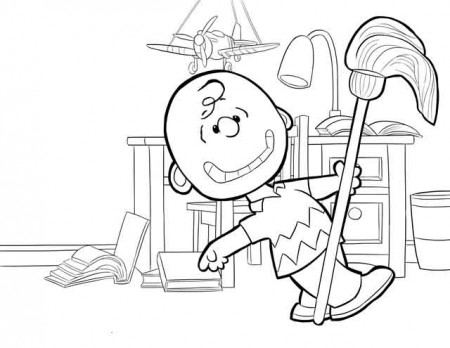 11 Best Free Printable Charlie Brown Coloring Pages For Kids