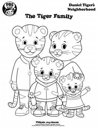 Daniel Tiger Coloring Pages - Best Coloring Pages For Kids