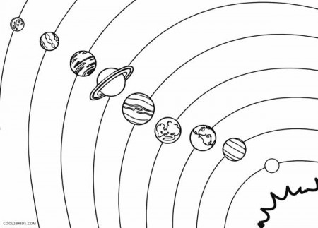 Printable Solar System Coloring Pages For Kids