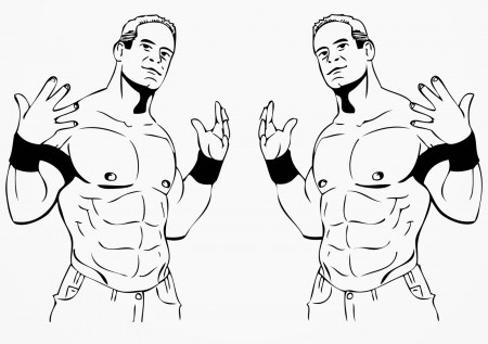 8 Great WWE Coloring Pages For Your Children ~ Instant Knowledge