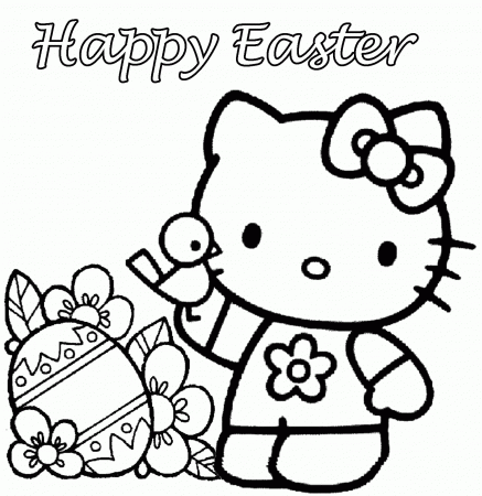 Amazing of Awesome Easter Coloring Pages In Easter Color #198