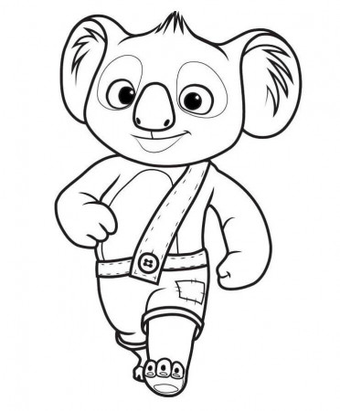 Blinky Bill 1 Coloring Page - Free Printable Coloring Pages for Kids