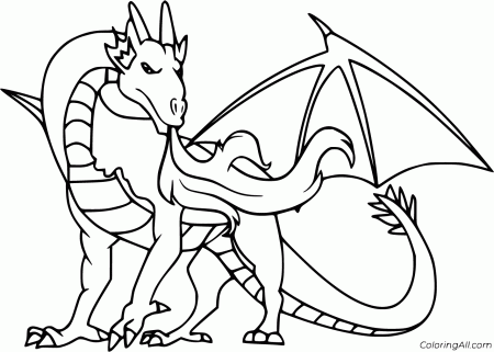 Dragon Coloring Pages - ColoringAll