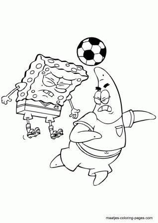Soccer coloring pages 3 / Soccer / Kids printables coloring pages