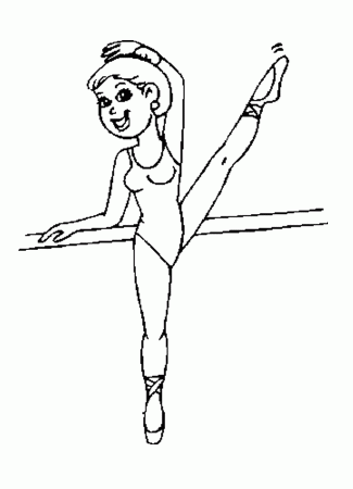 Ballet Dancer Color Pages | Printable Coloring Pages - Clip ...