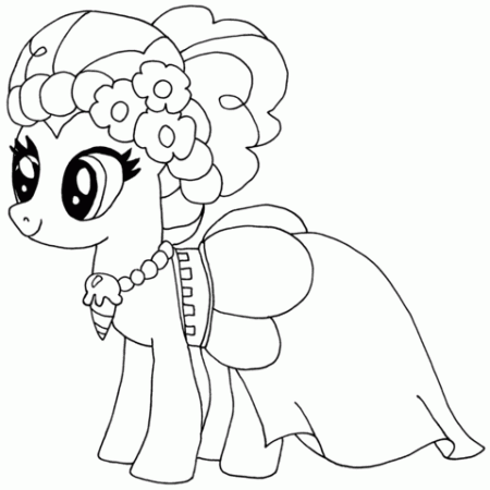 Pinkie Pie coloring page | Free Printable Coloring Pages