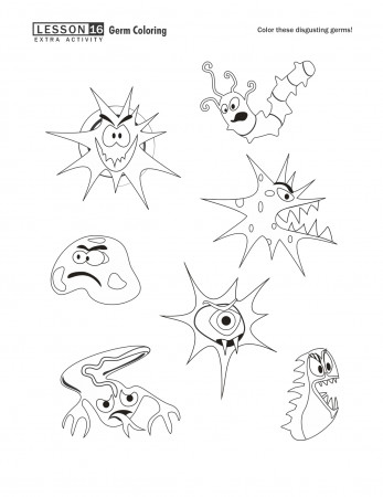 Germ Coloring Pages |Free coloring on Clipart Library - Clip Art ...