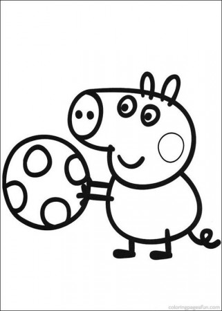 Peppa Pig Coloring Pages 9 - Free Printable Coloring Pages ...