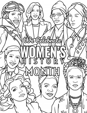 History Month — Custom Coloring Books ...