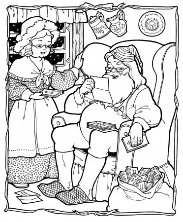 20 Free Christmas Coloring Pages! - The ...