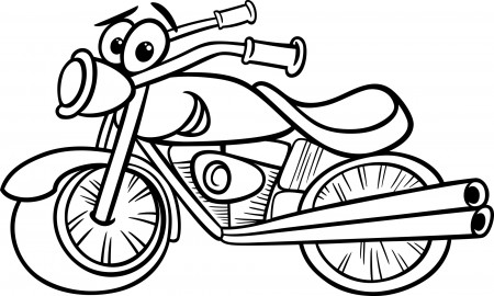Astonishing Printable Motorcycle Coloring Pages Image Ideas –  Approachingtheelephant
