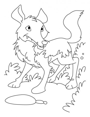 Long-legd wolf coloring pages | Download Free Long-legd wolf coloring pages  for kids | Best Coloring Pages
