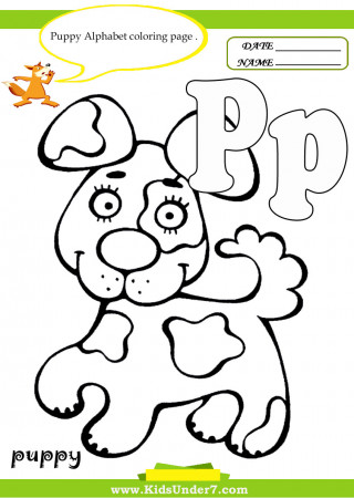 Kids Under 7: Letter P Worksheets and Coloring Pages