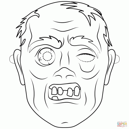 Zombie Mask coloring page | Free Printable Coloring Pages | Halloween  coloring, Halloween coloring pages, Coloring pages for kids
