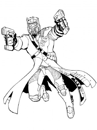 Free Guardians of the Galaxy coloring pages. Download and print Guardians  of the Galaxy coloring pages