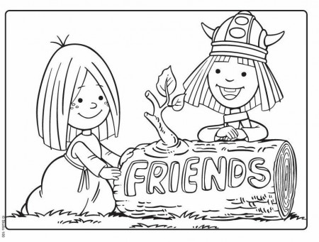 Kids-n-fun.com | 36 coloring pages of Wicky the Viking