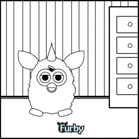 furby coloring pages | Coloring ...