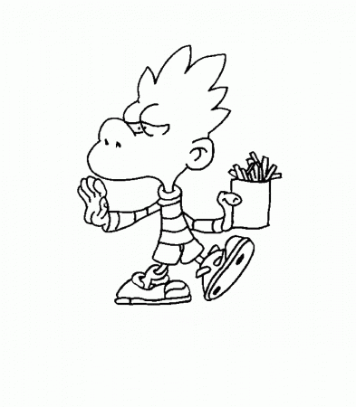Titeuf Coloring Pages