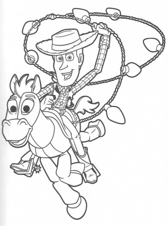 Toy Story Coloring Pages, Buzz Lightyear and Woody Adventure - Fasolmi