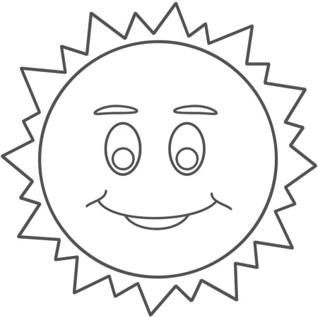 Printable Smiley Face Coloring Pages | ColoringMe.com