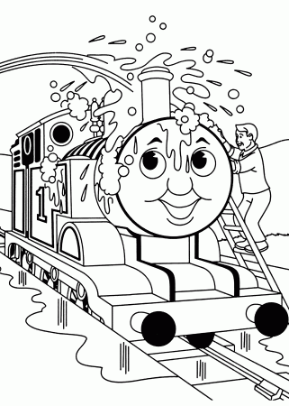 Thomas the Train Coloring Pages - Free Printable Coloring Pages for Kids
