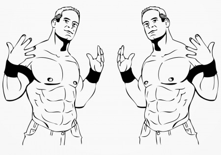 Handy John Cena Coloring Page Free Printable Coloring Pages ...