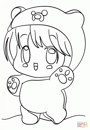 Kawaii Coloring Pages - Coloring Labs