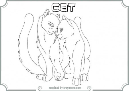 Warrior Cat Coloring Pages Mates | Printable Coloring Pages