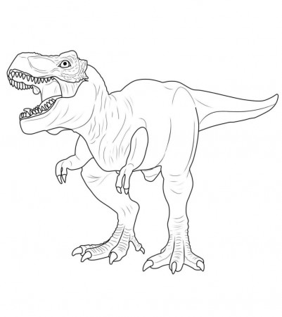 Tyrannosaurus Coloring pages — Free coloring pages