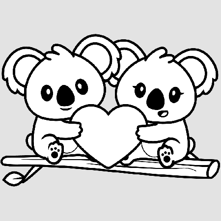 Koala Coloring Pages - Coloring Pages For Kids And Adults