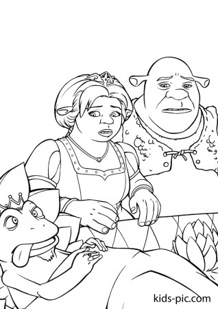 Shrek Coloring Pages Free Printable | Kids-Pic.com