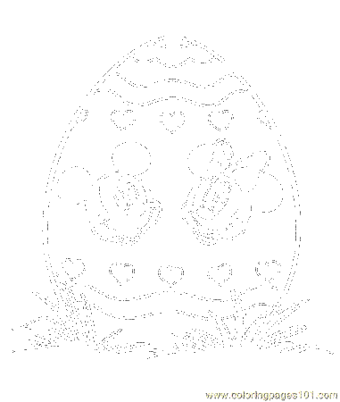 Easter Coloring Page 54 Coloring Page for Kids - Free Holidays Printable Coloring  Pages Online for Kids - ColoringPages101.com | Coloring Pages for Kids