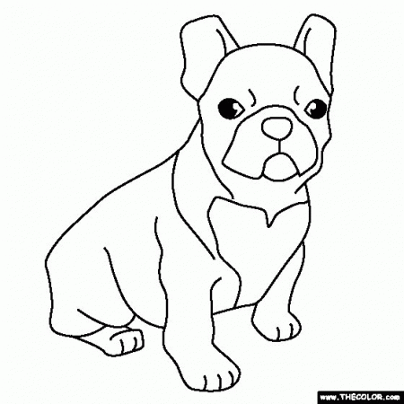 Coloring Pictures Of Bulldogs - Coloring Pages for Kids and for Adults