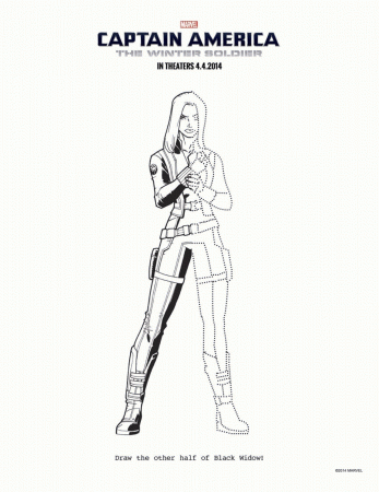14 CAPTAIN AMERICA: THE WINTER SOLDIER coloring sheets to keep ...