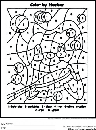 worksheet ~ Coloring Pages Free Printableor By Number For Adults New  Worksheetour Math Book Pdf Printables Pixel Online Colour By Number Math.  Color By Number Printables For Kids. Colour By Number Math
