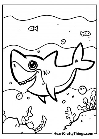 45 Shark Coloring Pages (100% Free ...