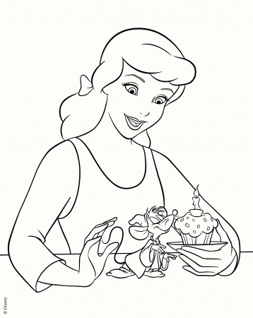 Cartoon ~ Printable Disney Princess Coloring Pages Cinderella ...