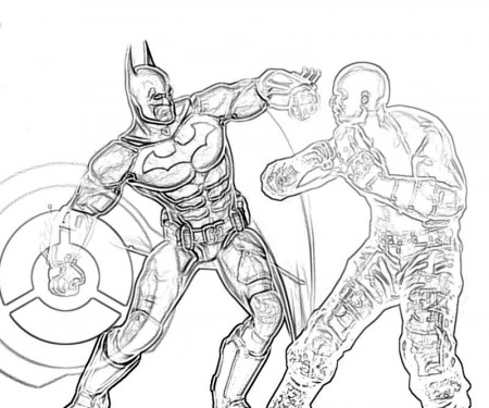 Batman Freeze Coloring Pages - Coloring Pages For All Ages