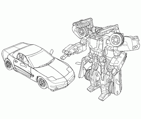 Transformers Coloring Pages - Free Coloring Pages For KidsFree 