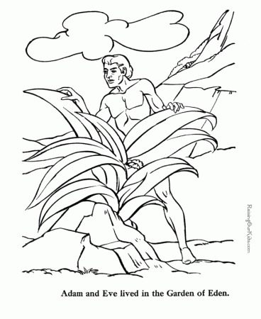 Free Bible coloring pages 005