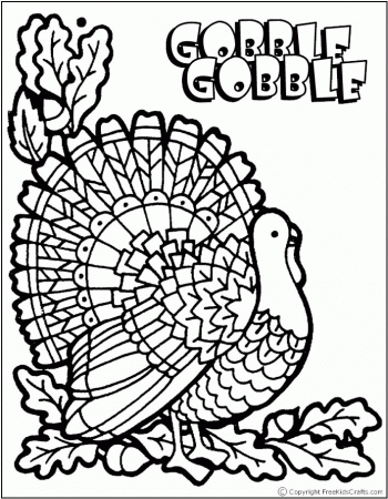 Thanksgiving Coloring Pages For Kids | Free coloring pages