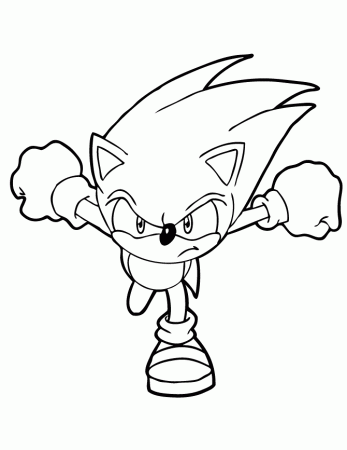 Sonic Coloring Pages | Coloring Kids