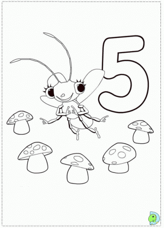 miss spider Colouring Pages (page 3)