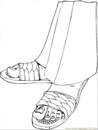 Shoes And Pants Coloring Page for Kids - Free Body Printable Coloring Pages  Online for Kids - ColoringPages101.com | Coloring Pages for Kids
