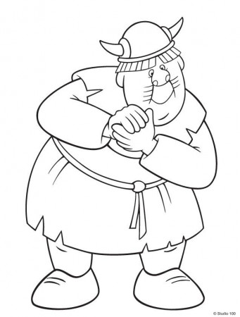 Kids-n-fun.com | 36 coloring pages of Wicky the Viking