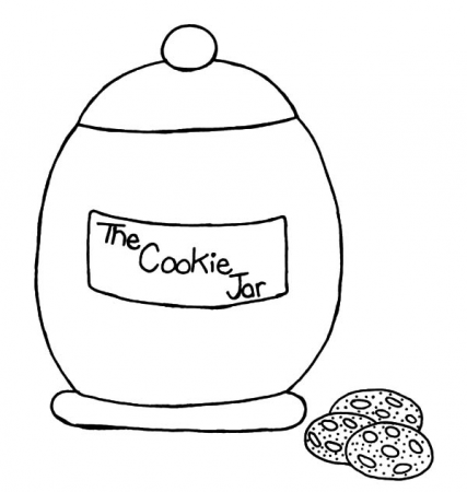 Pin on Cookie Jar Coloring Pages