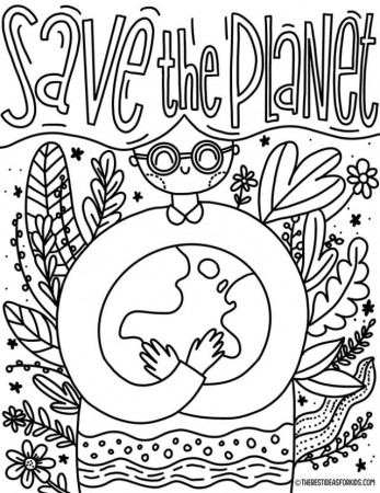 Earth Day Coloring Pages - The Best Ideas for Kids