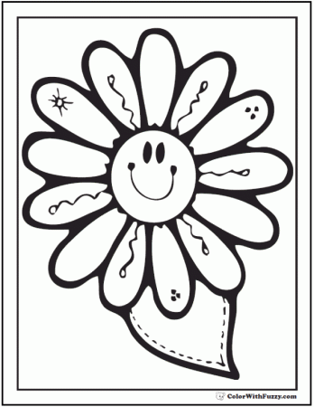 28+ Spring flowers Coloring Page ✨ Spring Digital Downloads