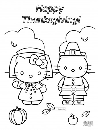 20+ FREE Thanksgiving Coloring Pages for Adults & Kids - Happiness is  Homemade