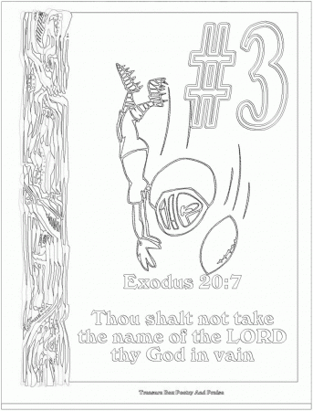 19 Free Pictures for: Ten Commandments Coloring Pages. Temoon.us